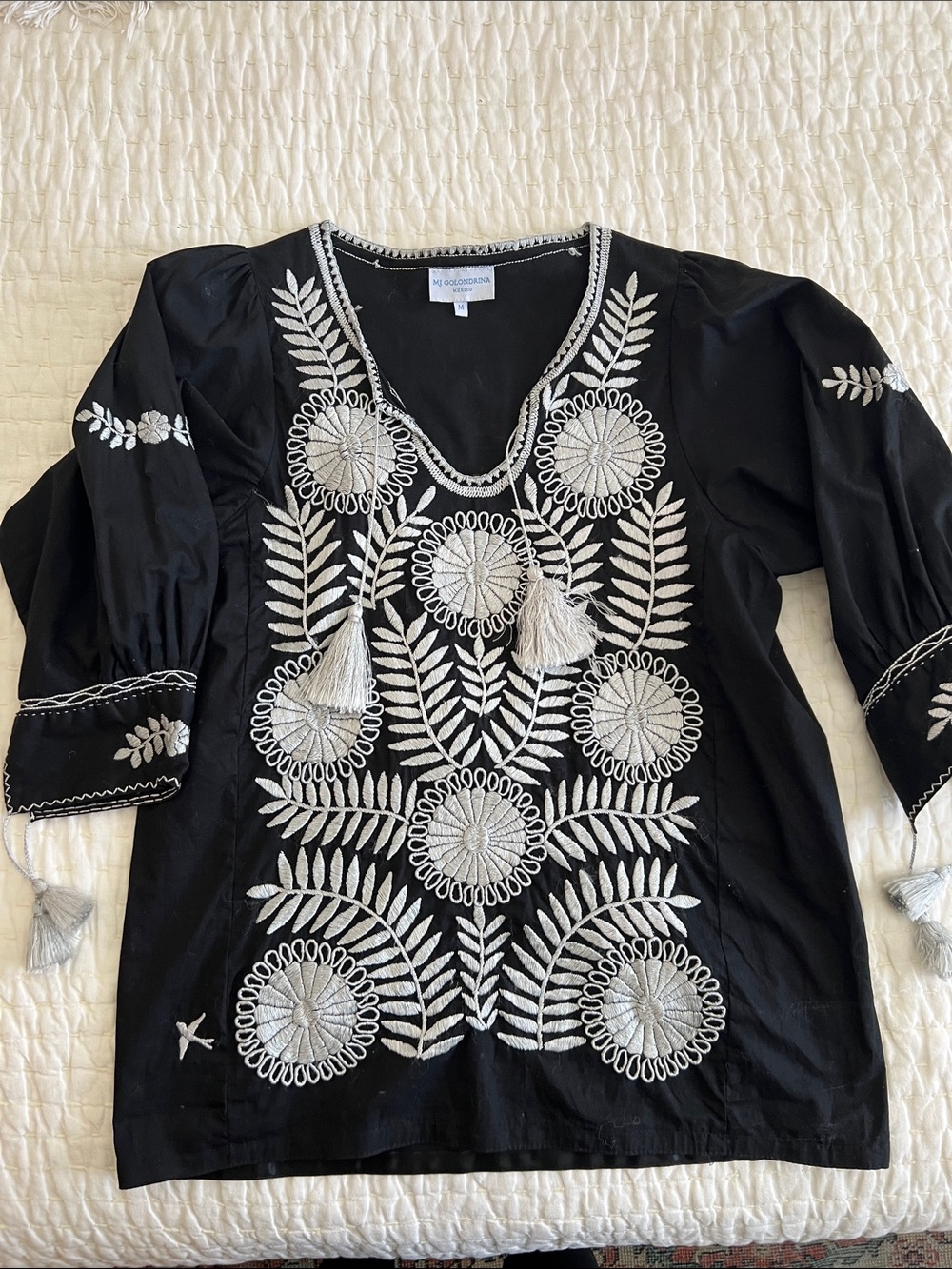 Mi Golondrina Hand stitched Blouse